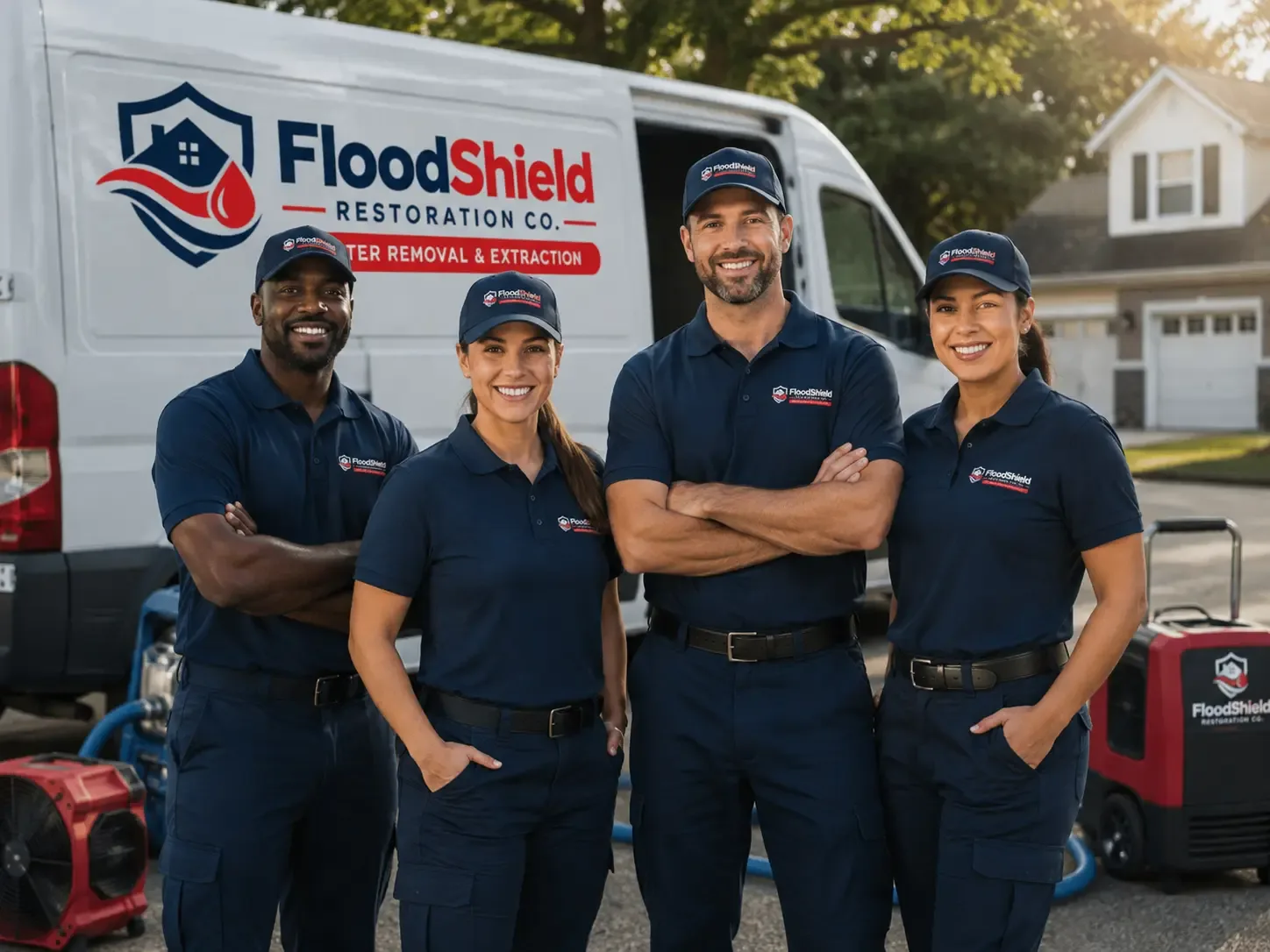 Flood Damage Restoration company in Welcome, MD