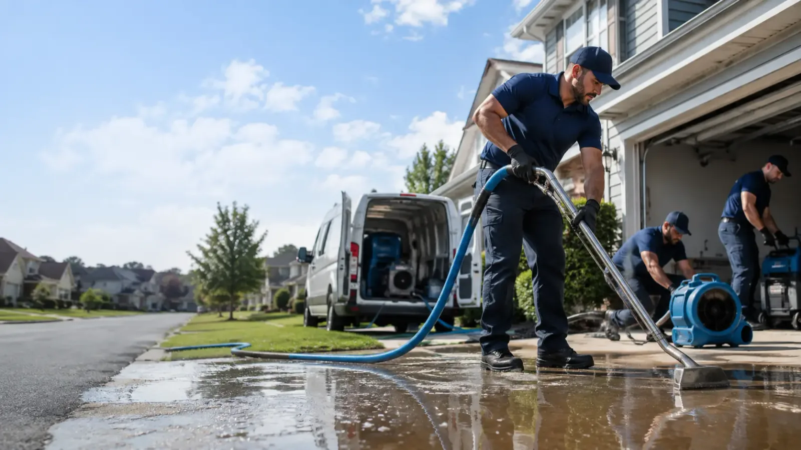 Flood Damage Restoration in Welcome, MD